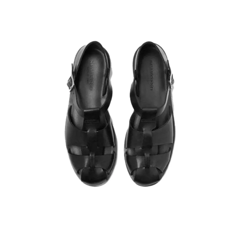 SCAROSSO Apollo Leather Sandals-3