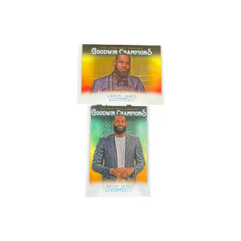 UPPER DECK 2021 Goodwin LeBron James Old Man Star Card Card Pass Sports Cards 2 Pcs
