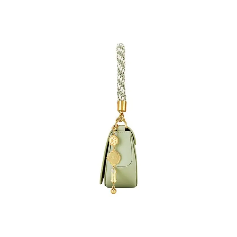 Hush Puppies Split Cow Leather Bonded Synthetic Leather Shoulder Bag Regular Women's Multicolor-8