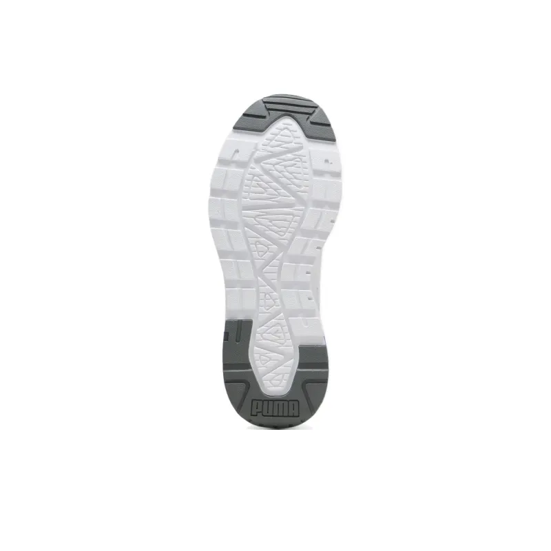 PUMA Trinity Anti-Slip And Wear-Resistant Breathable Low-Top Casual Shoes Unisex White Gray-4