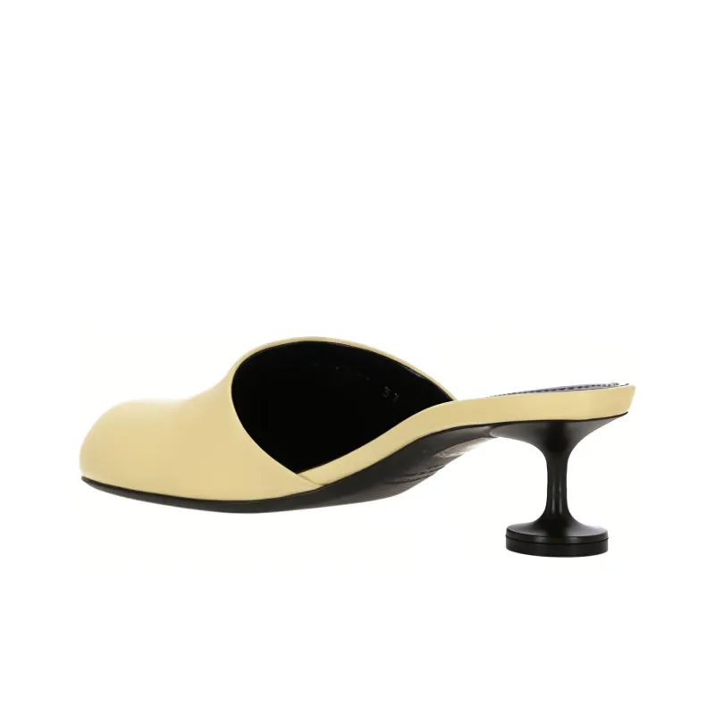 Balenciaga Lady Wrap-toe Slippers Women's Yellow-3