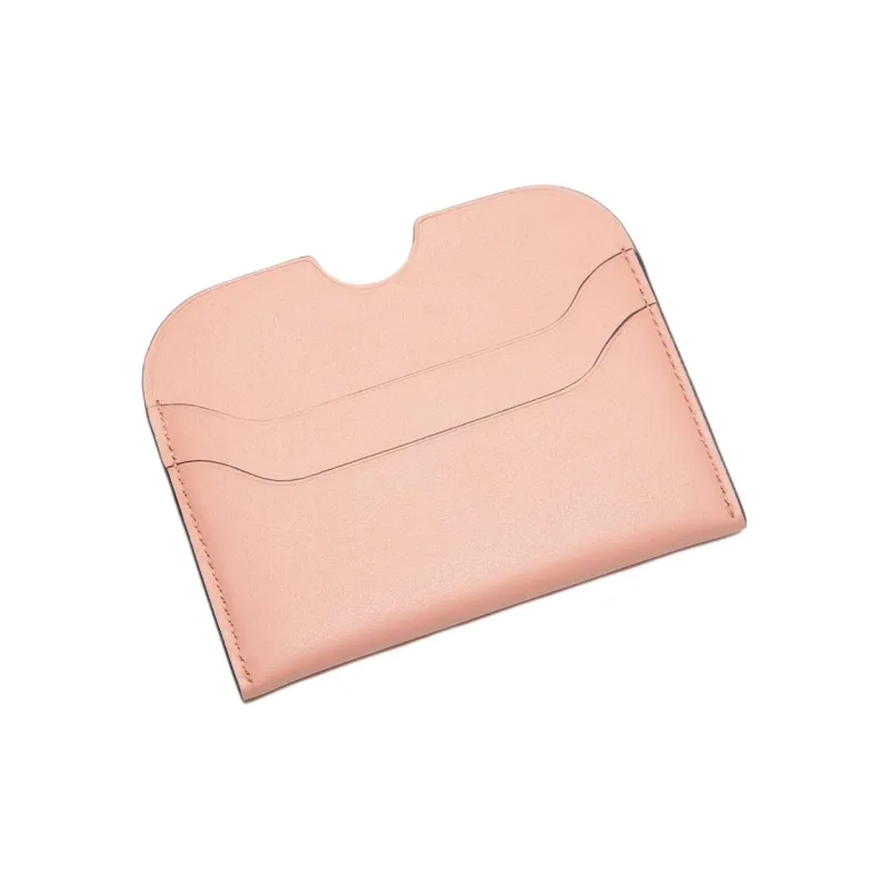 Acne Studios Calfskin Card Holder Regular Women's Pink-3