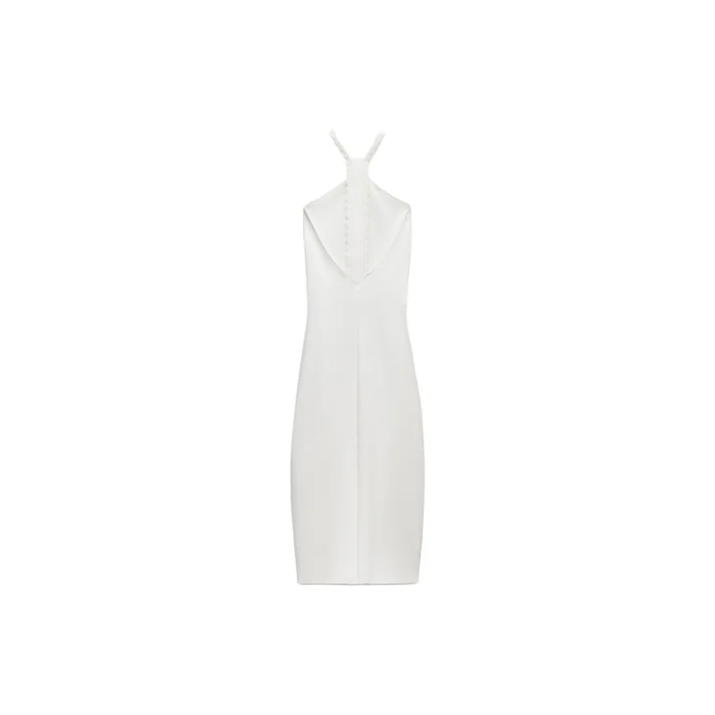 ZARA Slip Dresses Women's White-1
