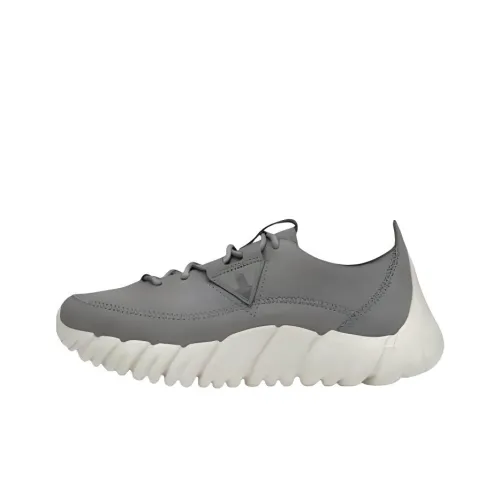 Clarks Cushioning Low Top Casual Shoes Men's Gray