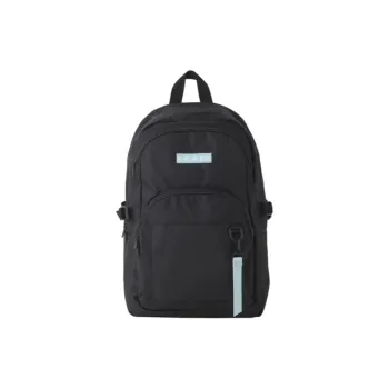 New Balance Polyester Backpack Unisex Black Blue