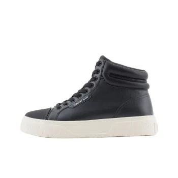 ARMANI EXCHANGEAE High Top Skateboard Shoes Men's Black