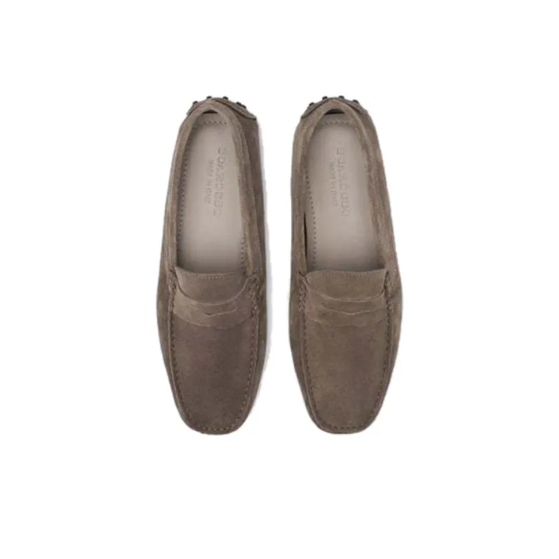 SCAROSSO Michael Almond Toe Loafers-2