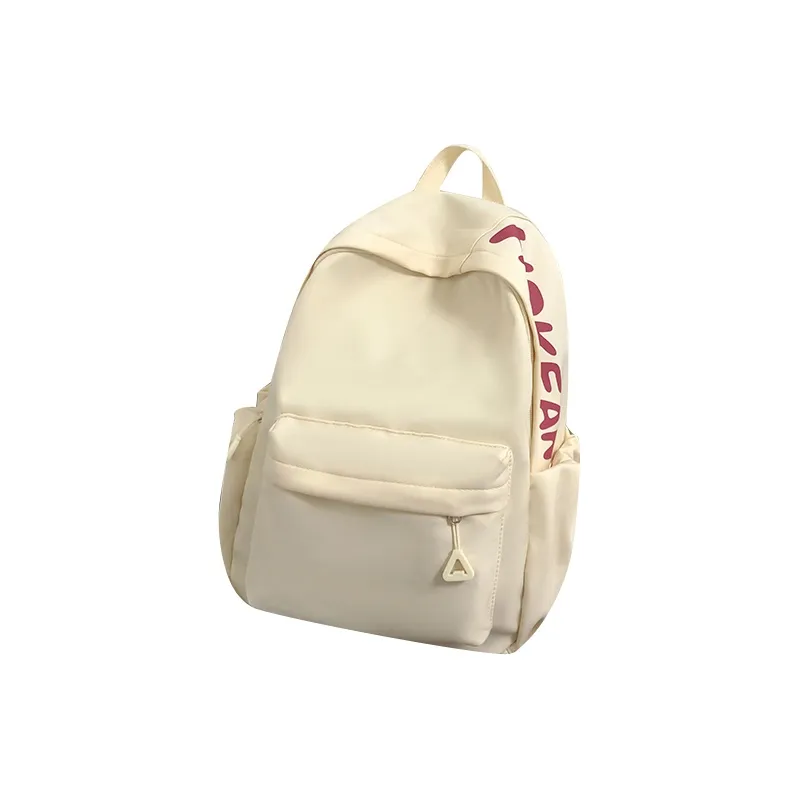 TANGCOOL Nylon Backpack Unisex White/Black/Pink/Blue/Yellow-8