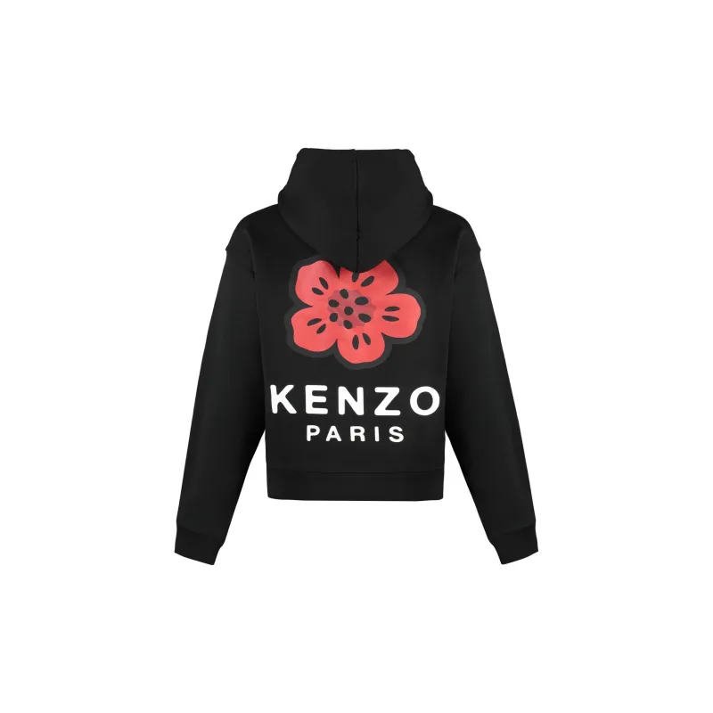 KENZO Boke Flower Drawstring Hoodie-1