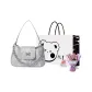 Silver+Exclusive Shopping Bag+Greeting Card+Dried Flower