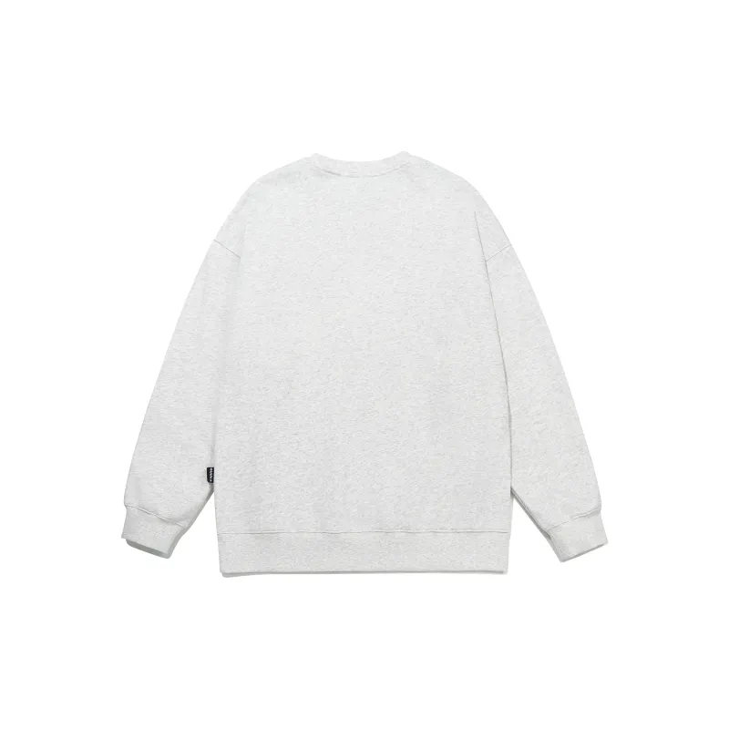 Guuka Hook and Loop Loose Fit Sweatshirt With Drop Shoulder Unisex-8