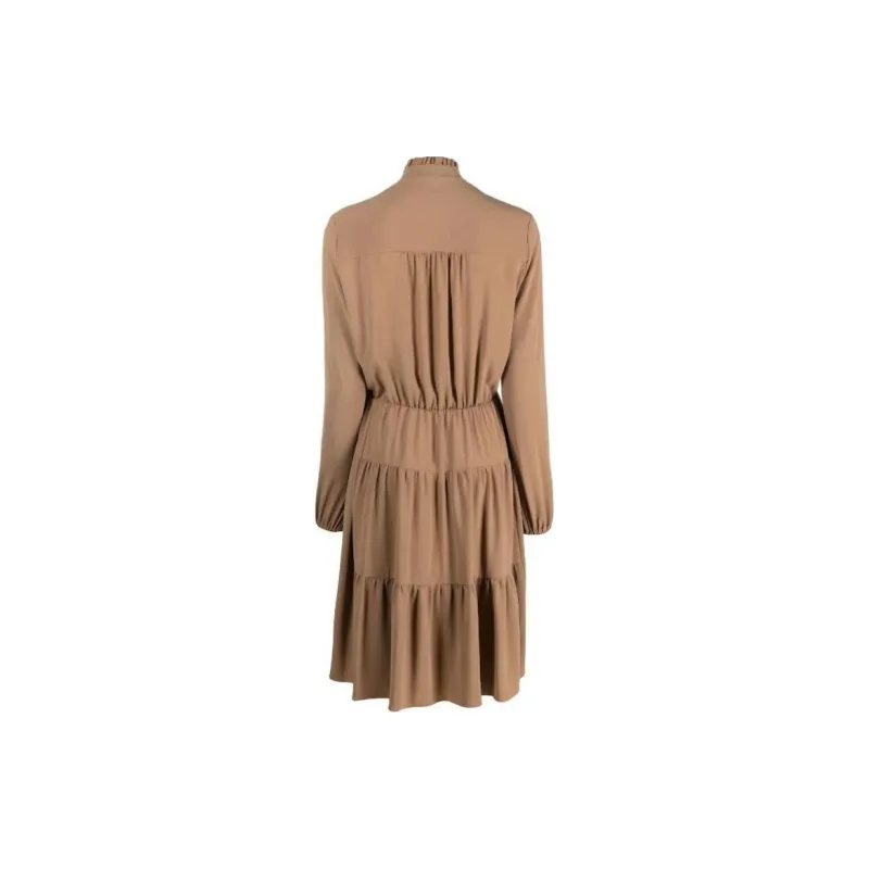 Eleventy Tiered Long sleeved Dress-1