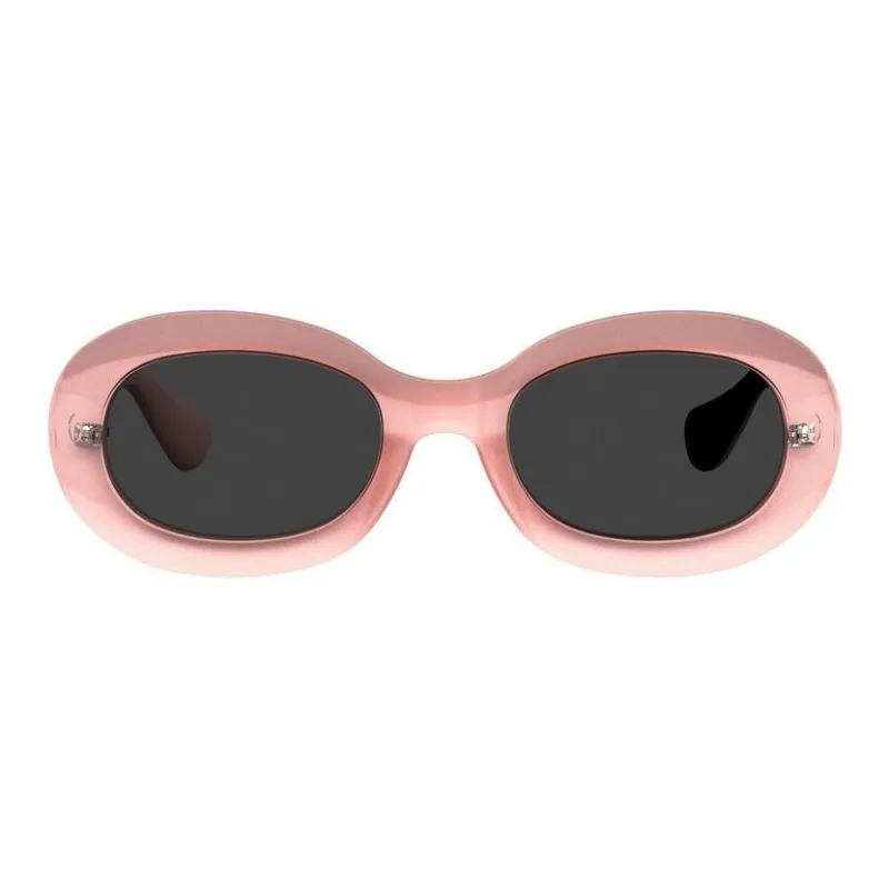 Havaianas Polycarbonate Rubber Oval Sunglasses Women's Pink-1