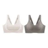 2 Pack (White Gray+Khaki Green)