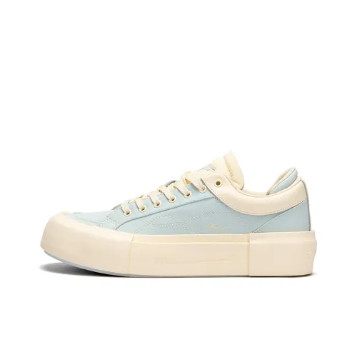 MATNUT Skateboard Shoes Unisex Low-Top Light Blue