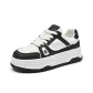 Black White