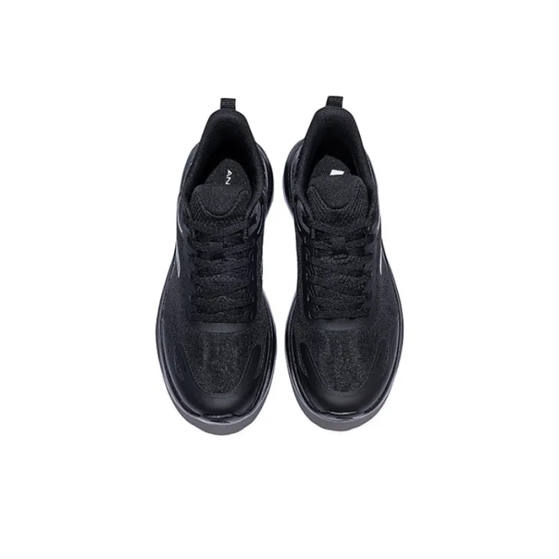 CHAOJIANTA Anti Slip Wear Resistant Low Top Casual Running Shoes Women's Black-2