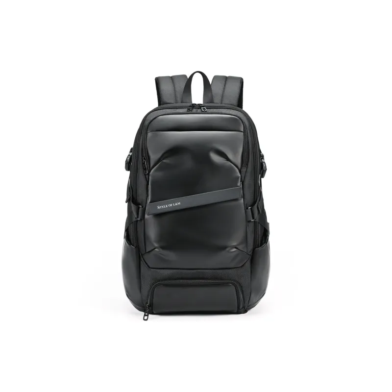 L&M Oxford Backpack Unisex Multicolor-2