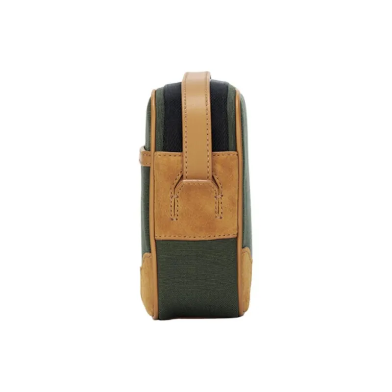 BALLY Recycled Polyester Messenger Bag, Shoulder Bag, Crossbody Bag Medium Size Men's Green-2