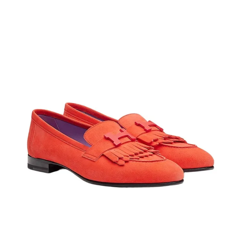 HERMES Women's Casual Shoes Women's Red-3