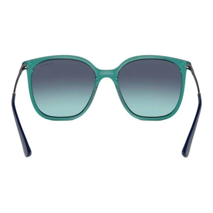VOGUE Metal Nylon Square Sunglasses Unisex Green-4