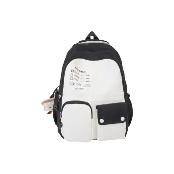 Travel Nylon Backpack Women's Black/Green/Brown/Red