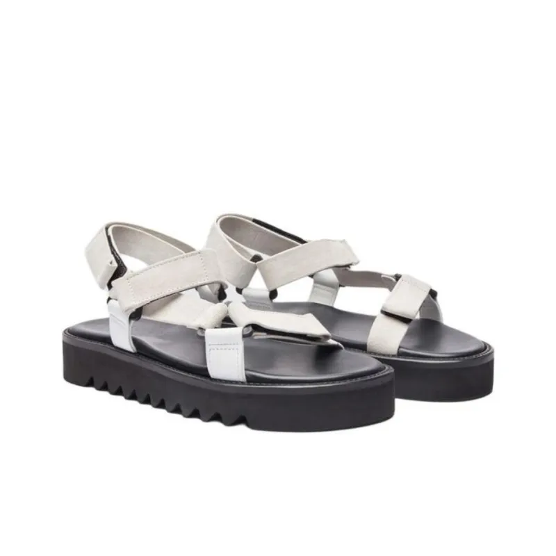 SCAROSSO Wooster V Suede Sandals-2
