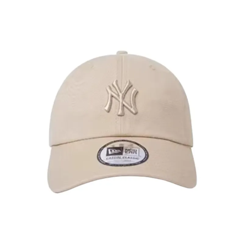New Era Cotton Baseball Caps Unisex Oat-1