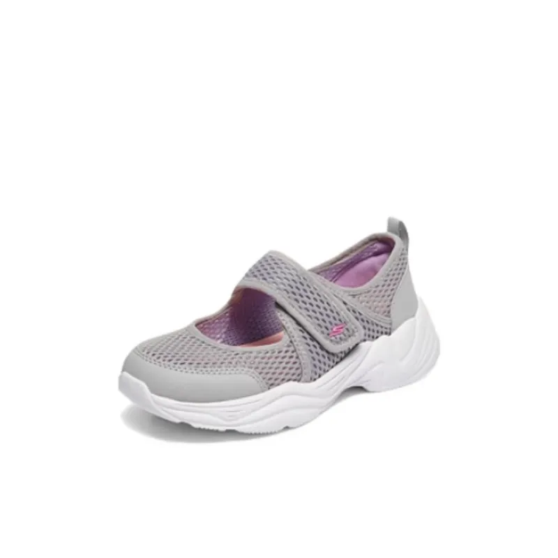 Skechers GIRLS Breathable And Lightweight Children's Sandals Gray Kids'-2