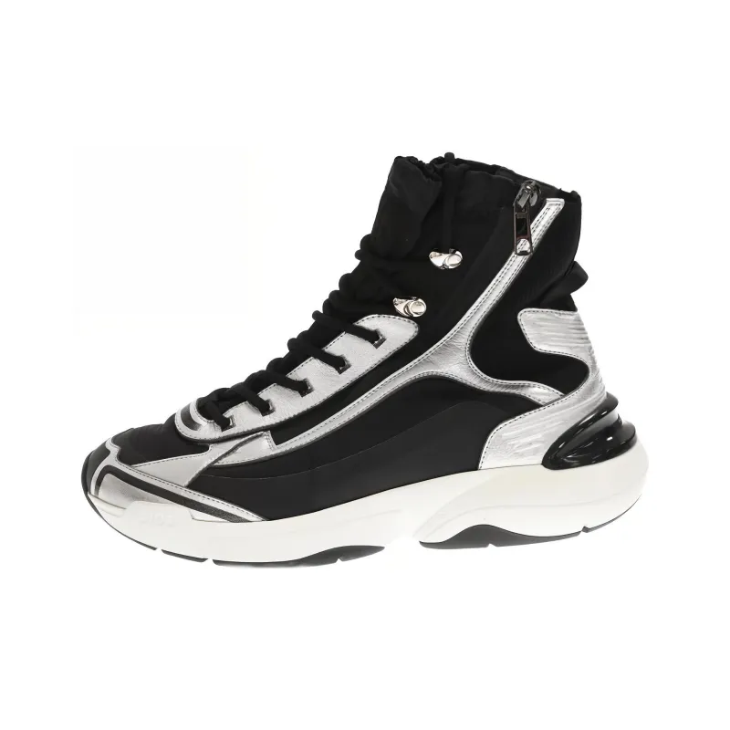 DIOR X Sorayama Zip Up High Top Black-1
