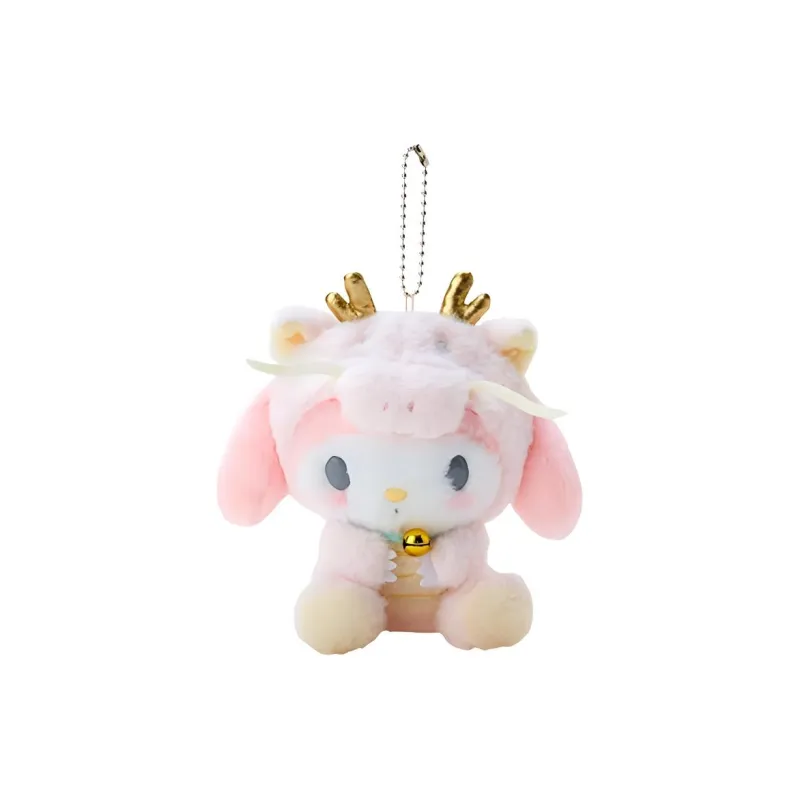 Sanrio My Melody 2024 Year Of The Dragon Mascot Dolls Plush Pendant 12.4cm Height-0