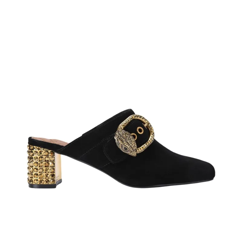 Kurt Geiger London Slip-Resistant Closed Toe Slippers 5.8cm Women's Black-1