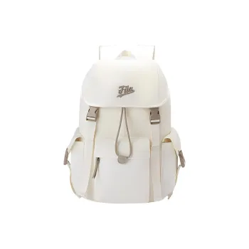 FILA FUSION Fabric Backpack Regular Unisex Snow White