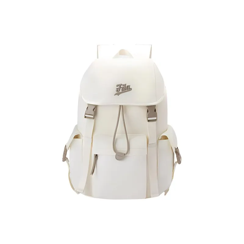 FILA FUSION Fabric Backpack Regular Unisex Snow White-0