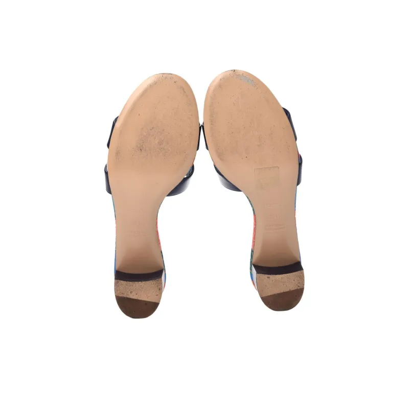 HERMES Oasis Abrasion Resistant Slide Slippers Women's Indigo-4