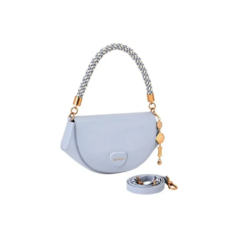 Hush Puppies Split Cow Leather Bonded Synthetic Leather Shoulder Bag Regular Women's Multicolor-13