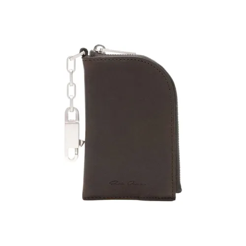 RICK OWENS/RO Calfskin Wallet Men's Coffee