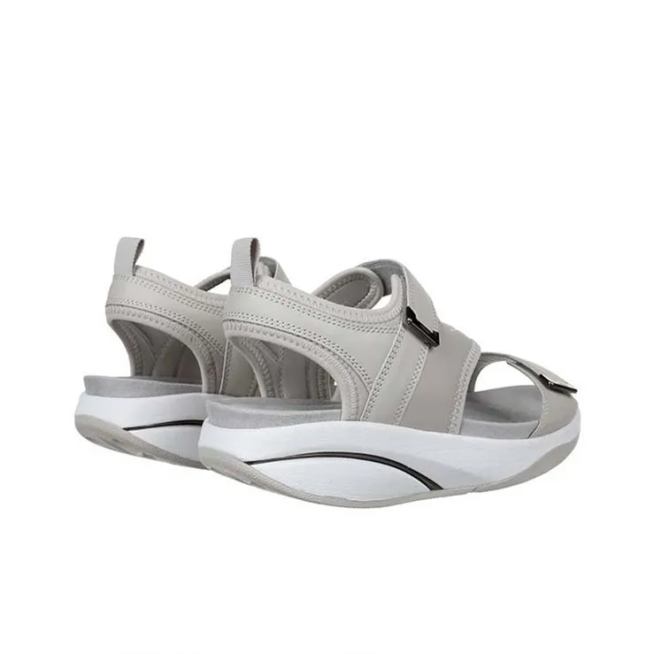 MBT Beach Sandals Women's White/Black-3