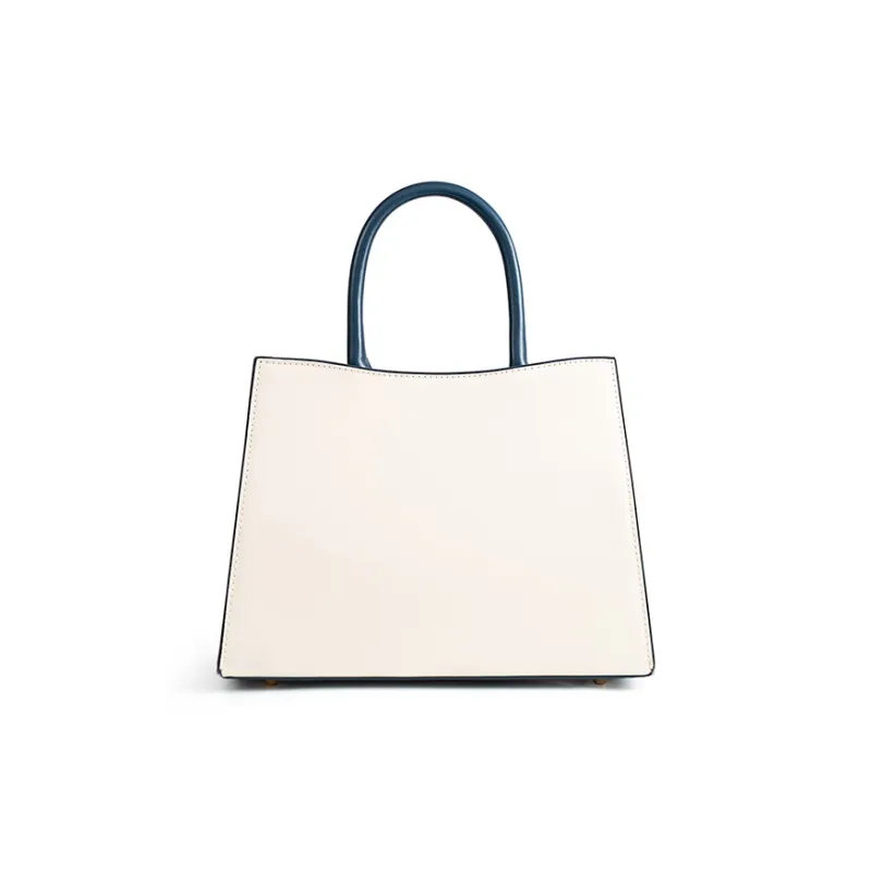 Vigno Synthetic Leather Handbag Regular Women's Red/Blue-3