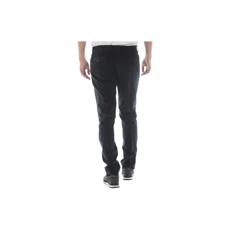DANIELE ALESSANDRINI Casual Pants Men's Black-1
