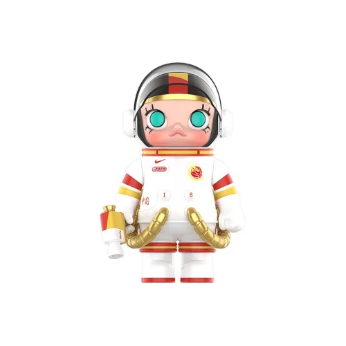 POP MART Mega Space Molly China Women's National Basketball Team 100% White