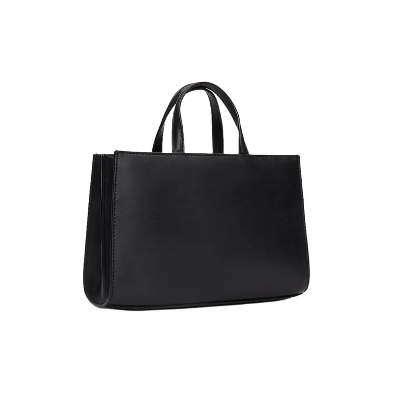 Tommy Hilfiger Polyurethane Shoulder Bag, Crossbody Bag, Handbag Trumpets Women's Black-1