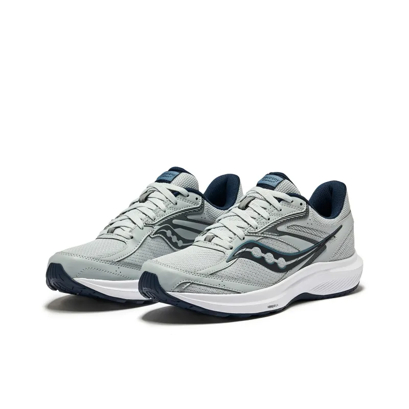 Saucony Low Top Entry Level Everyday Running Shoes Men's Gray Blue-3
