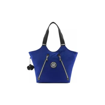 Kipling Polyamide Tote Bag, Shopping Bag, Shoulder Bag, Handbag Large Size Women's Blue