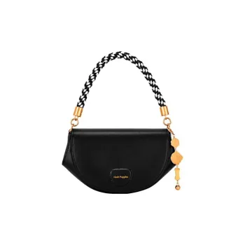 Hush Puppies Split Cow Leather Bonded Synthetic Leather Shoulder Bag Regular Women's Multicolor
