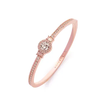 Givenchy Crystal Bangles Unisex Rose Gold
