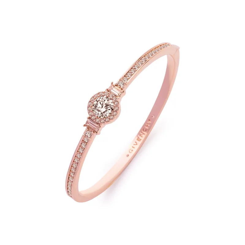 Givenchy Crystal Bangles Unisex Rose Gold-0