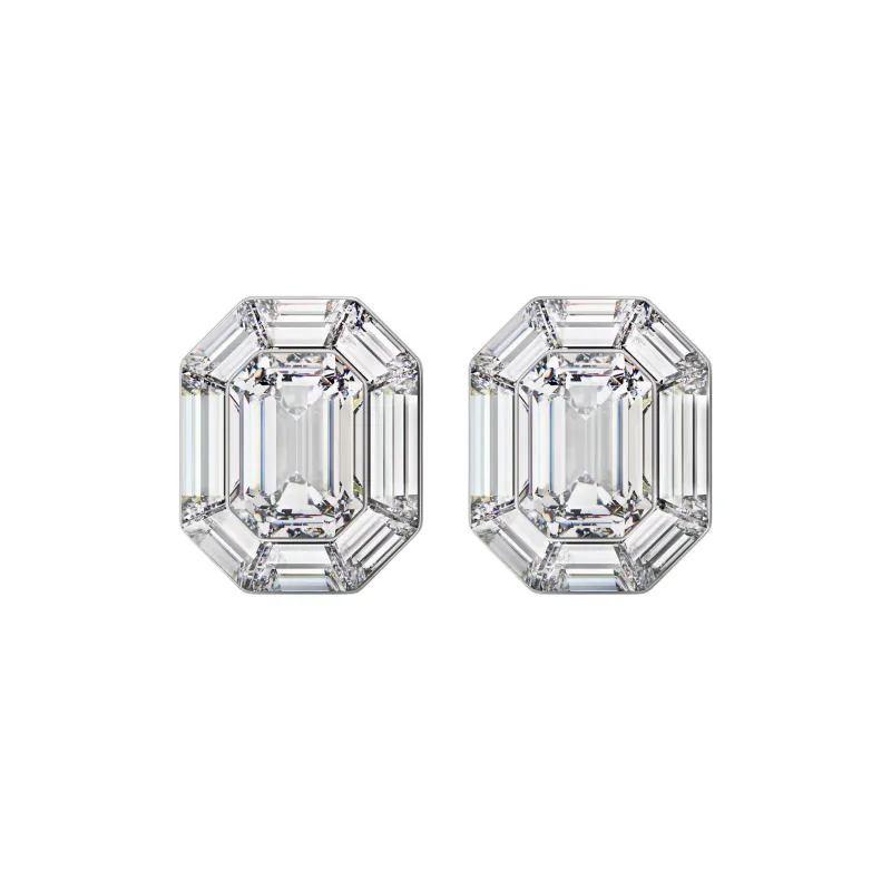 Swarovski Lucent Clip on Earrings-0