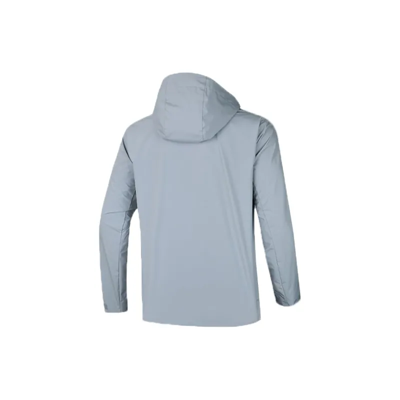 Anta Breathable Water Repellent Windbreaker Jacket Men's Gray-1