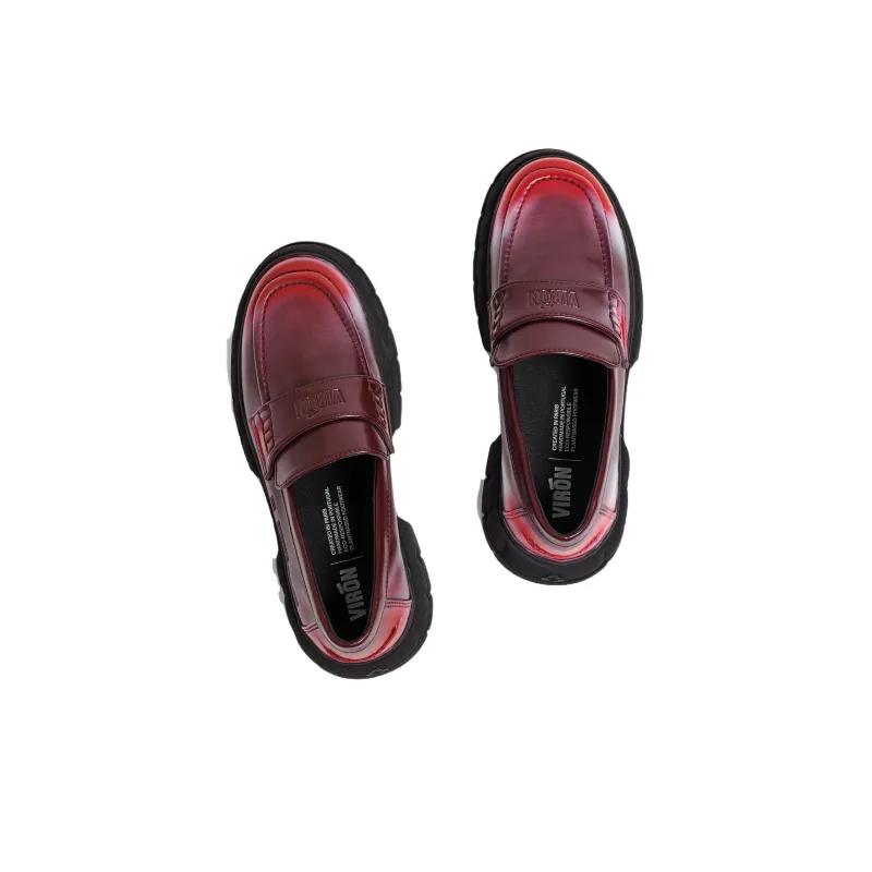 VIRÓN Progres Loafers Unisex Red-3
